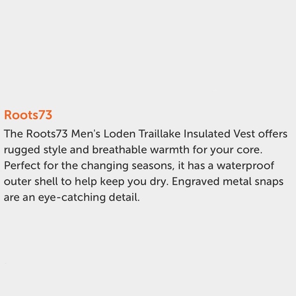 Roots Insulated Vest - Picture 6 of 8